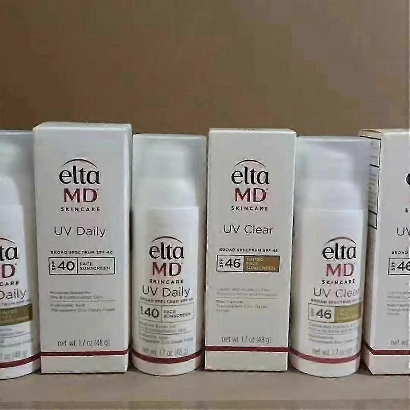 EltaMD UV Daily SPF 40 Krem nawilżający do twarzy z tlenkiem, Codzienny krem nawilżający do twarzy z SPF, Filtr przeciwsłoneczny, Do skóry suchej Pompka 1.7 uncji