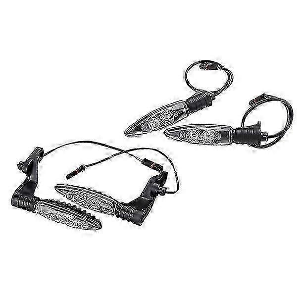 For Compatible Motorcycles Blinker Turn Signals LED Indicators Rear