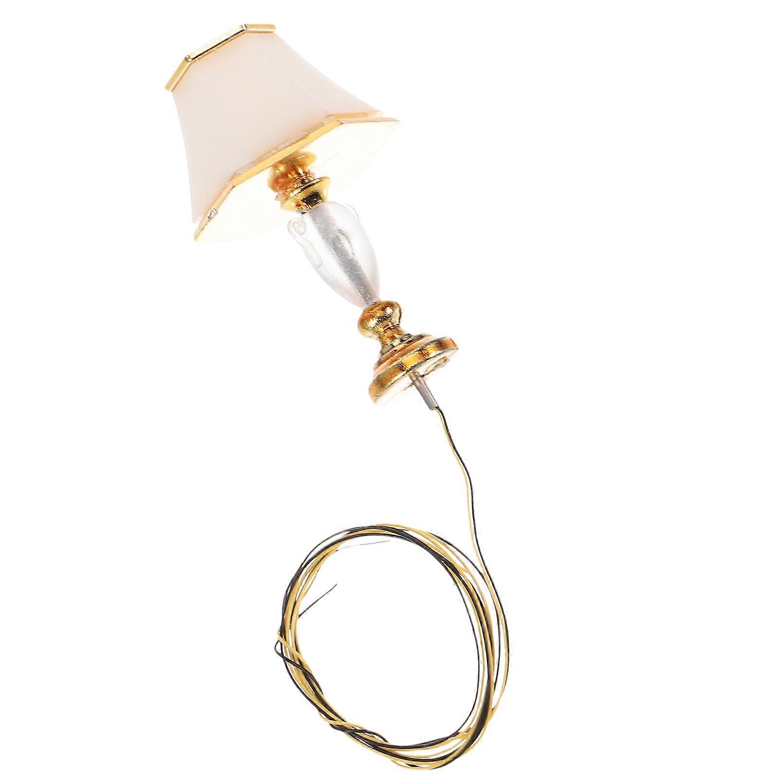 Mini House Table Lamp Miniature Lamp Model for Decorative Use