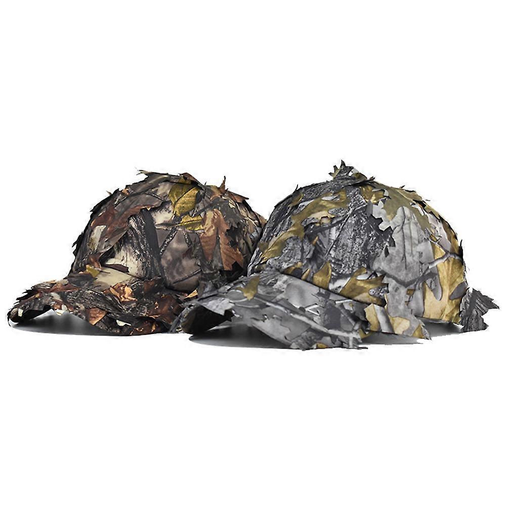 Baseball Caps Outdoor Camouflage Cap for Wearing Use Jungle Leaf Pattern