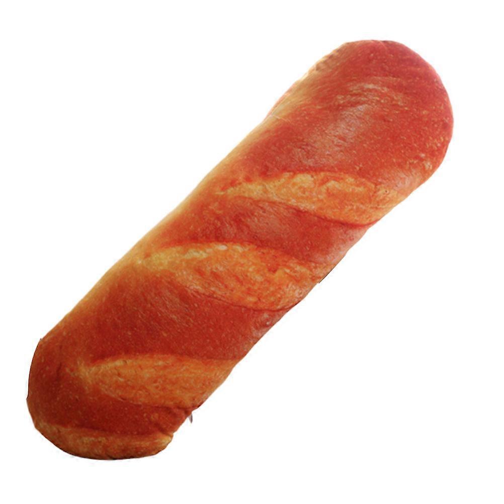 Orange Bread Cushion Plush Pillow for Home Use with PP Cotton Stuffed Toy