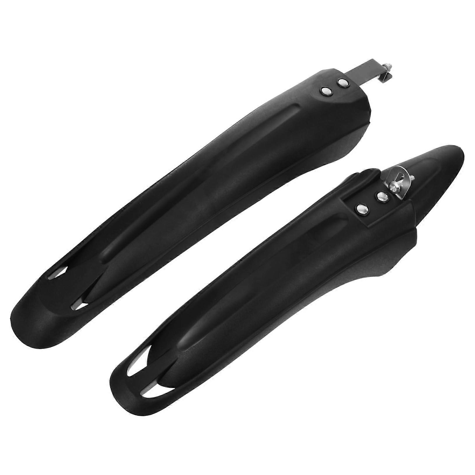 Bike Mud Guard Front and Rear Mud Guards for Mountain Bikes, Adjustable, Easy to Install, Durable Non Folding Design