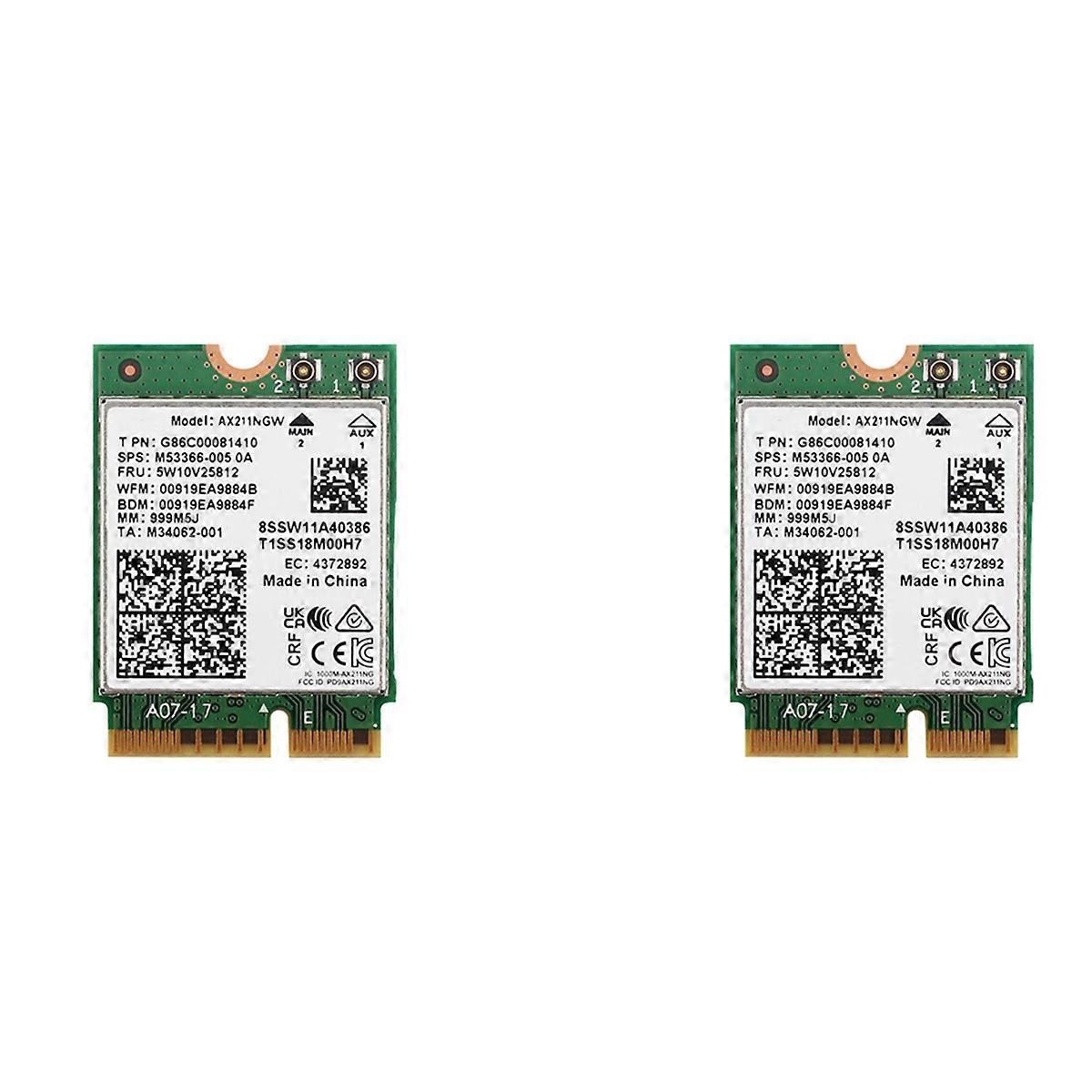 AX211NGW WiFi 6E M.2 Key E CNVio2 Dualband-Wireless-Netzwerkkarte