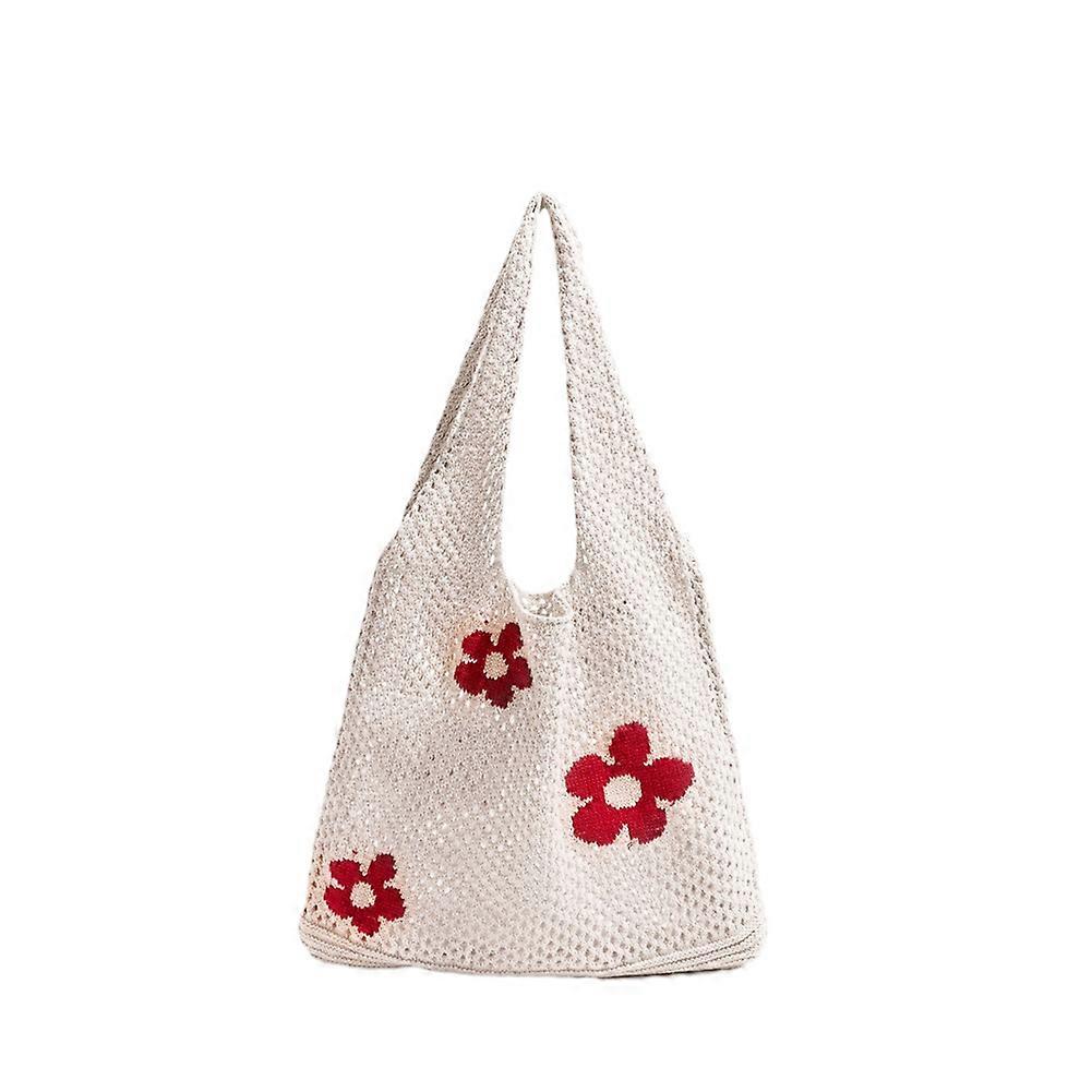 Reusable Mesh Shopping Bag Woven String Handbag B