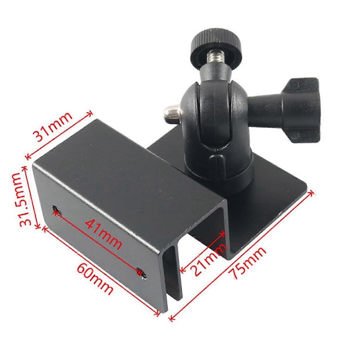 Solar Panel Bracket Black Car Roof Rain Gutter Special Bracket