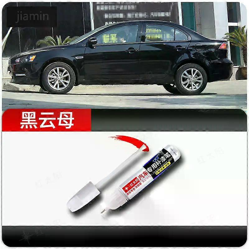 2 db Mitsubishi Lancer Evolution autófestő toll fekete-fehér karcjavító műtárgy eredeti káprázatos piros