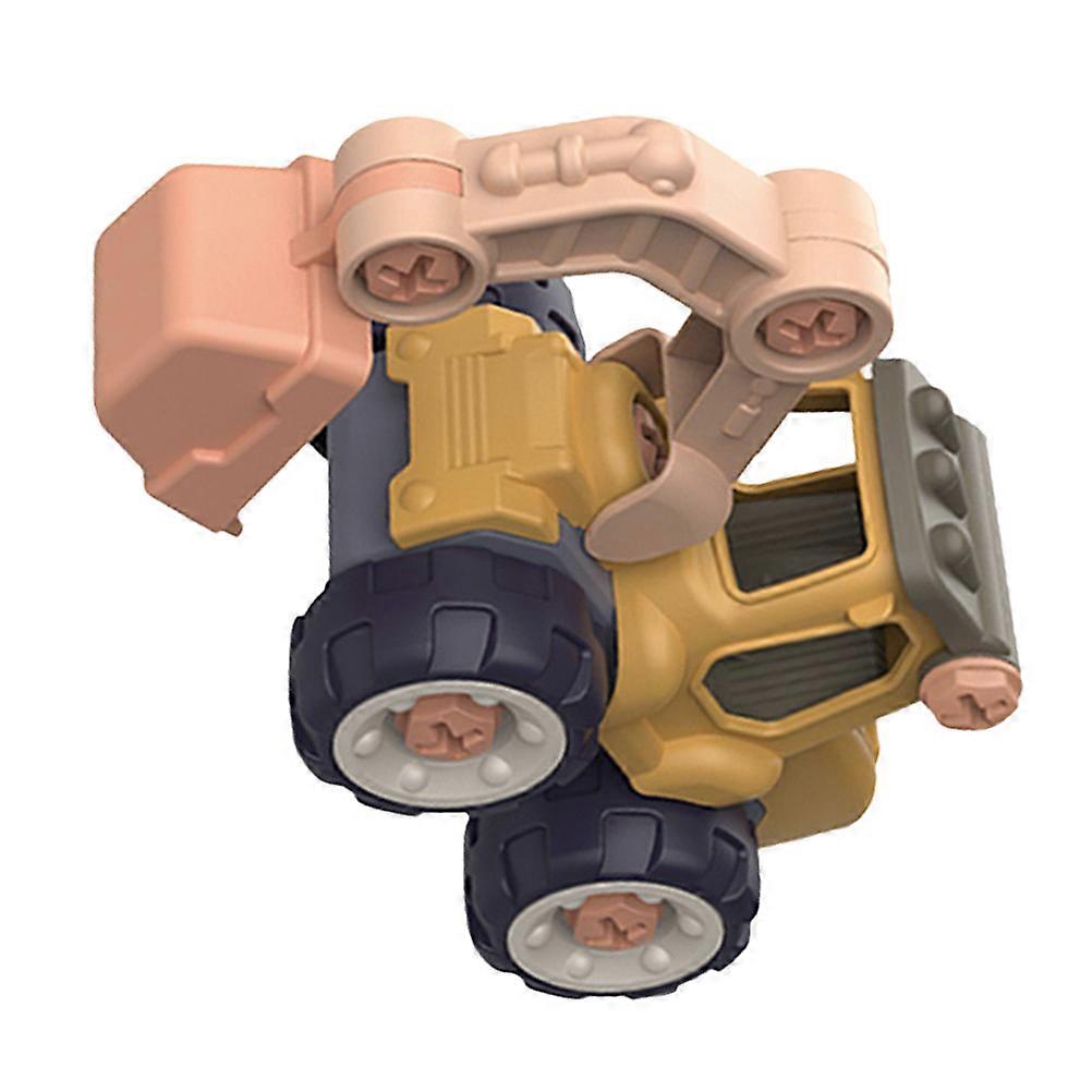 Engineering Truck Toy for Kids Playing with 1Set Detachable Nut Assemble Car