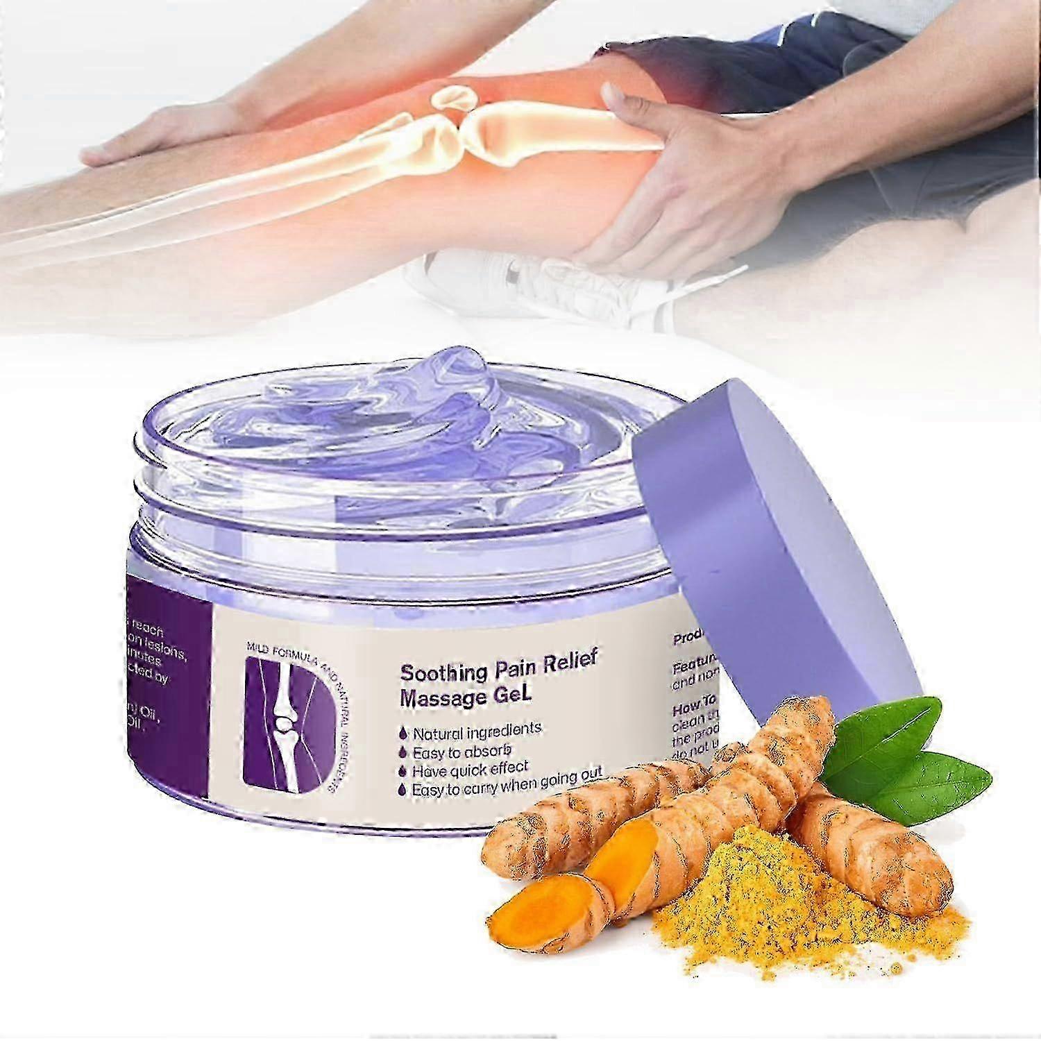 جل آلام المفاصل جل أرجواني لأنشطة المفاصل في جميع أنحاء الجسم ، يهدئ الركبتين وأسفل الظهر والرقبة واليدين والقدمين