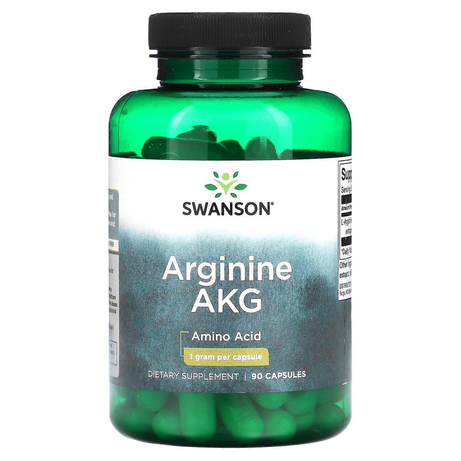 Arginine AKG, 1 g, 90 Capsules