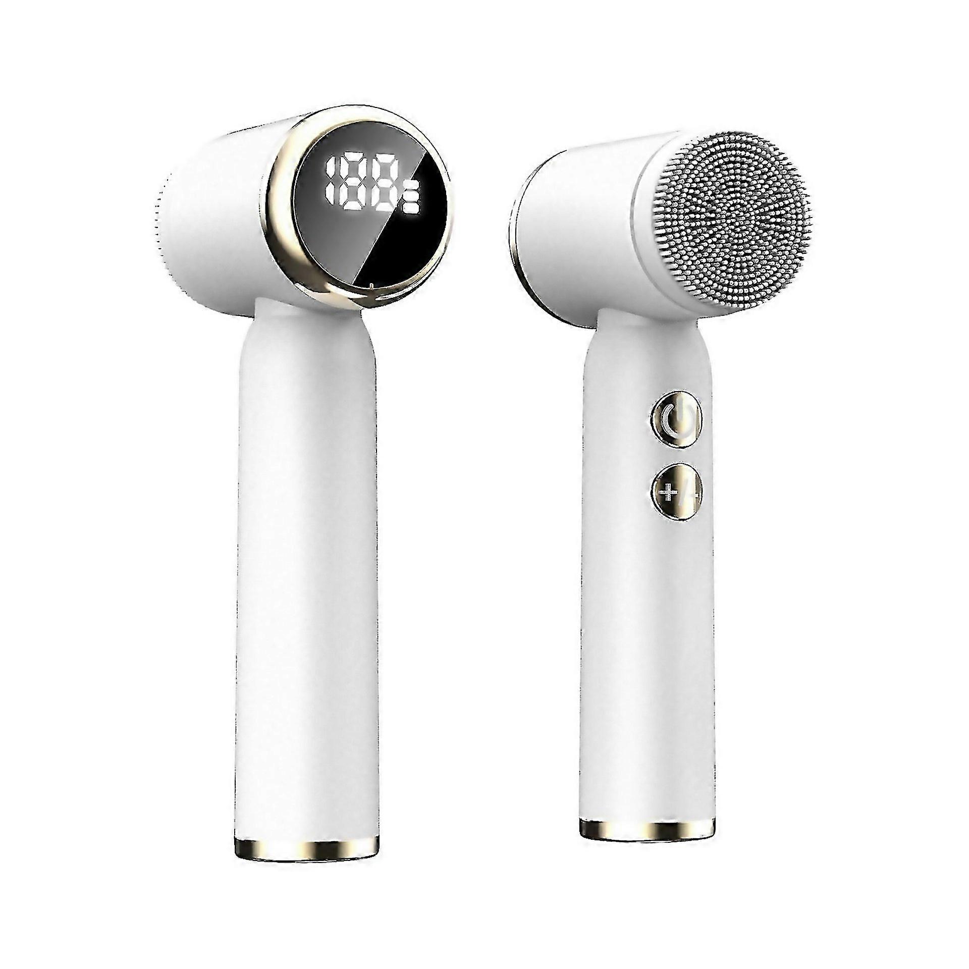 For 6in1 Facewashing Machine Threespeed Rotating Charge Facial Cleanser Facial Pores Clean Pu8427