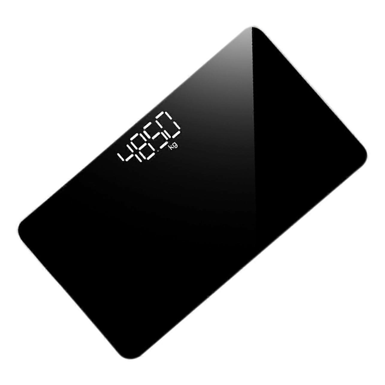 Rechargeable Mirror Digital Weight Scale Portable Body Weighing Tool For Accurate Fitness Monitoring And Easy Storage