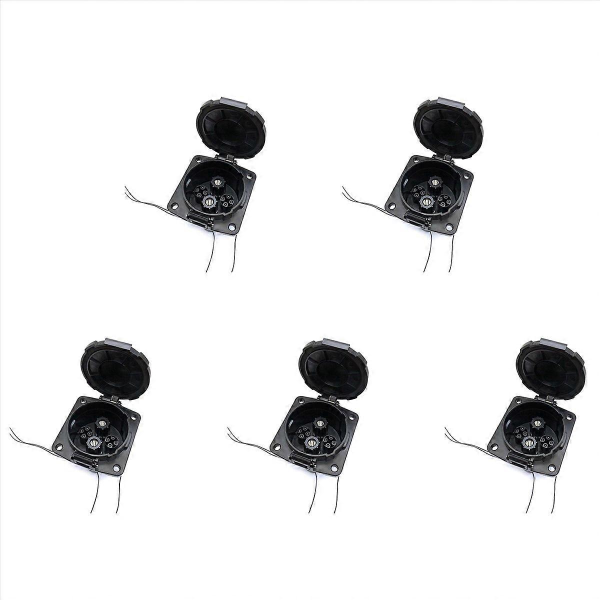 EV Charger Connector CHADEMO Socket 200A EVSE CHAdeMo Inlet Socket