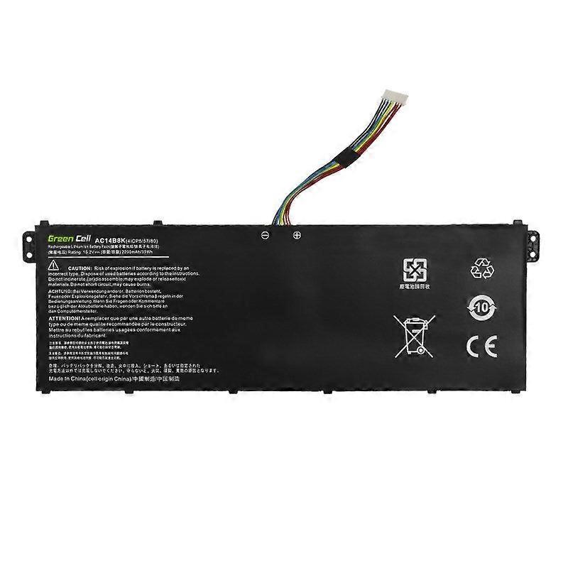 Batería de repuesto para computadora portátil Green Cell Ac72