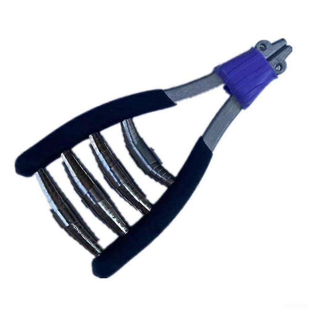 Tennis and Badminton Stringing Equipment With Spring Tension Maintenance System No Line Damage Design Black