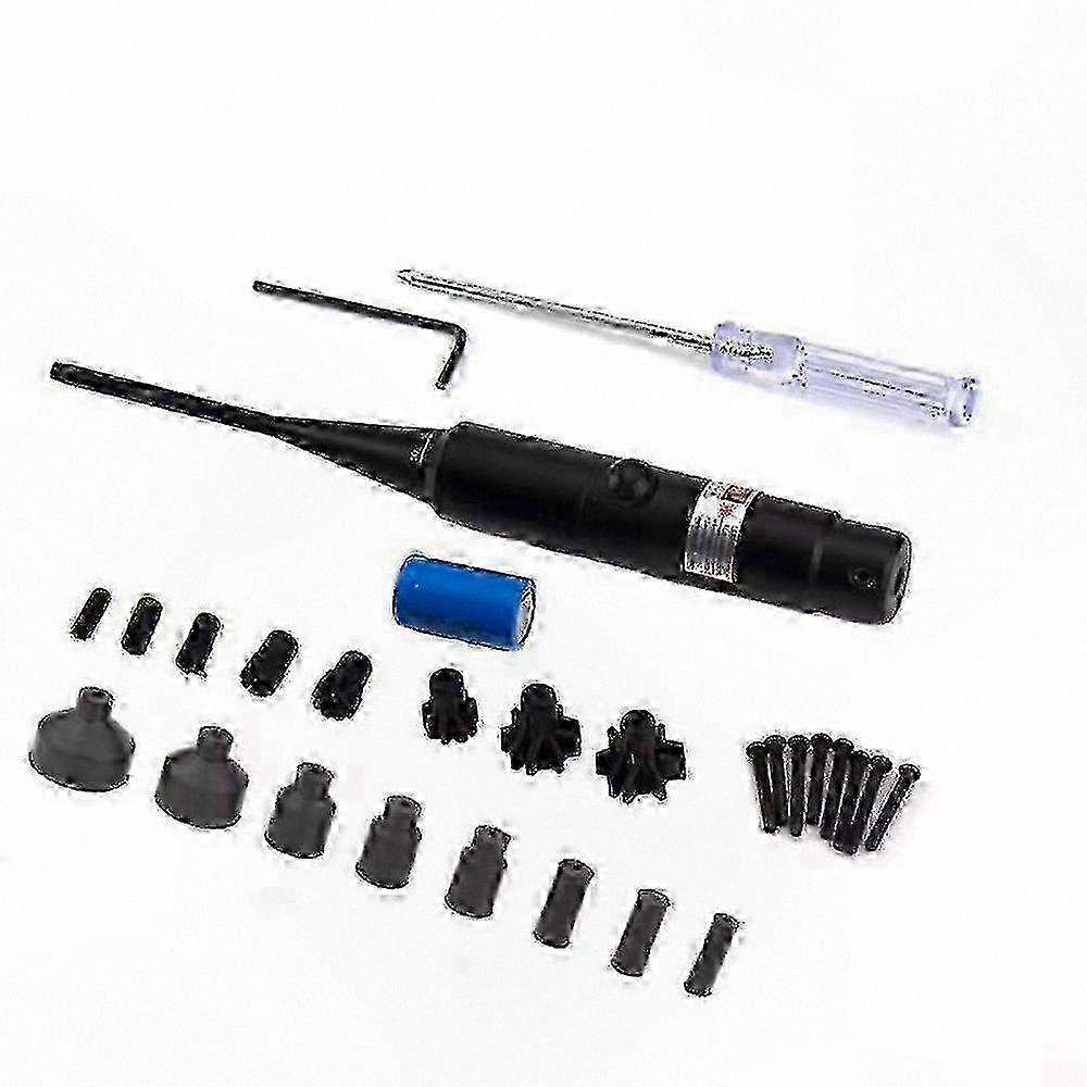 Laser Calibration Tool with 18 Adapters, Dual Green and Red Beam Modes