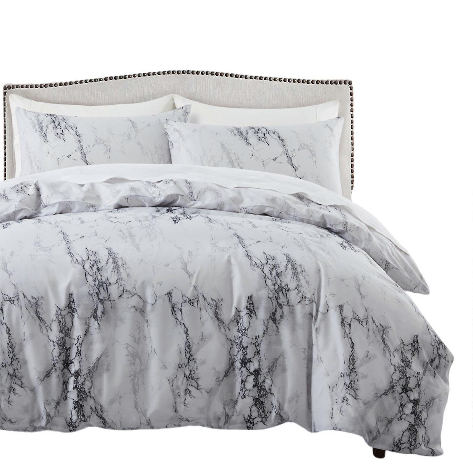 Elegant Snow Print Bedding Set 3 Divisions Soft Nonallergenic Fabric Fold Complimentary Home Fabric Rudiments  264 229