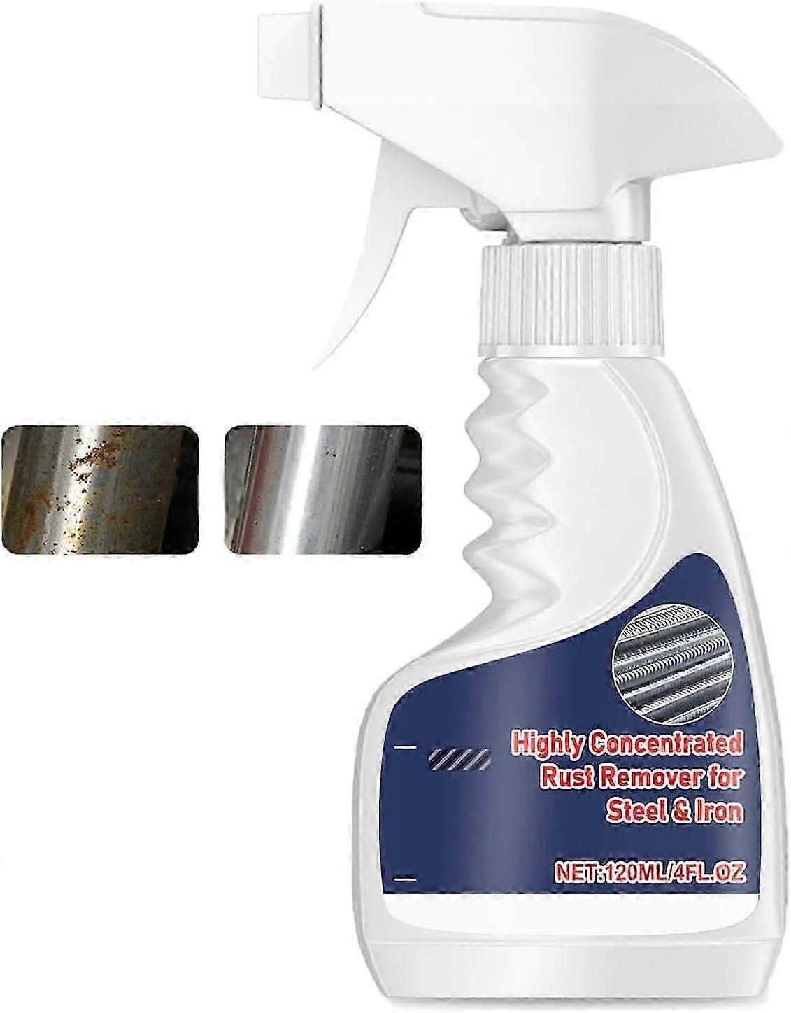 High Performance Rust Remover for Metal, Powerful Rust Remover for Stainless Steel and Metal, Effectively Removes Rust from Metal Surfaces