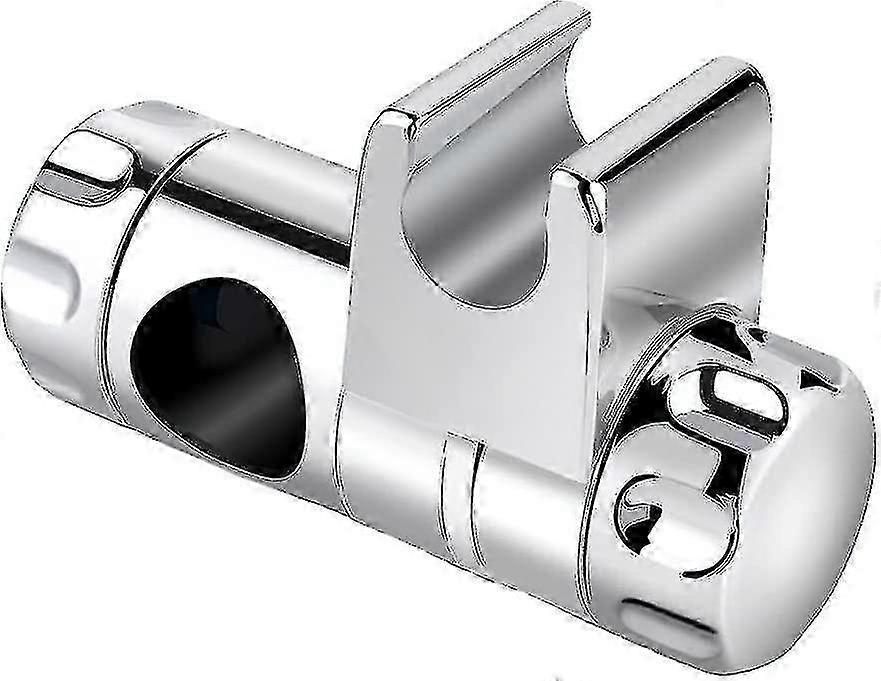 Adjustable Shower Head Holder 360 Rotatable Wall Mount ABS Chrome