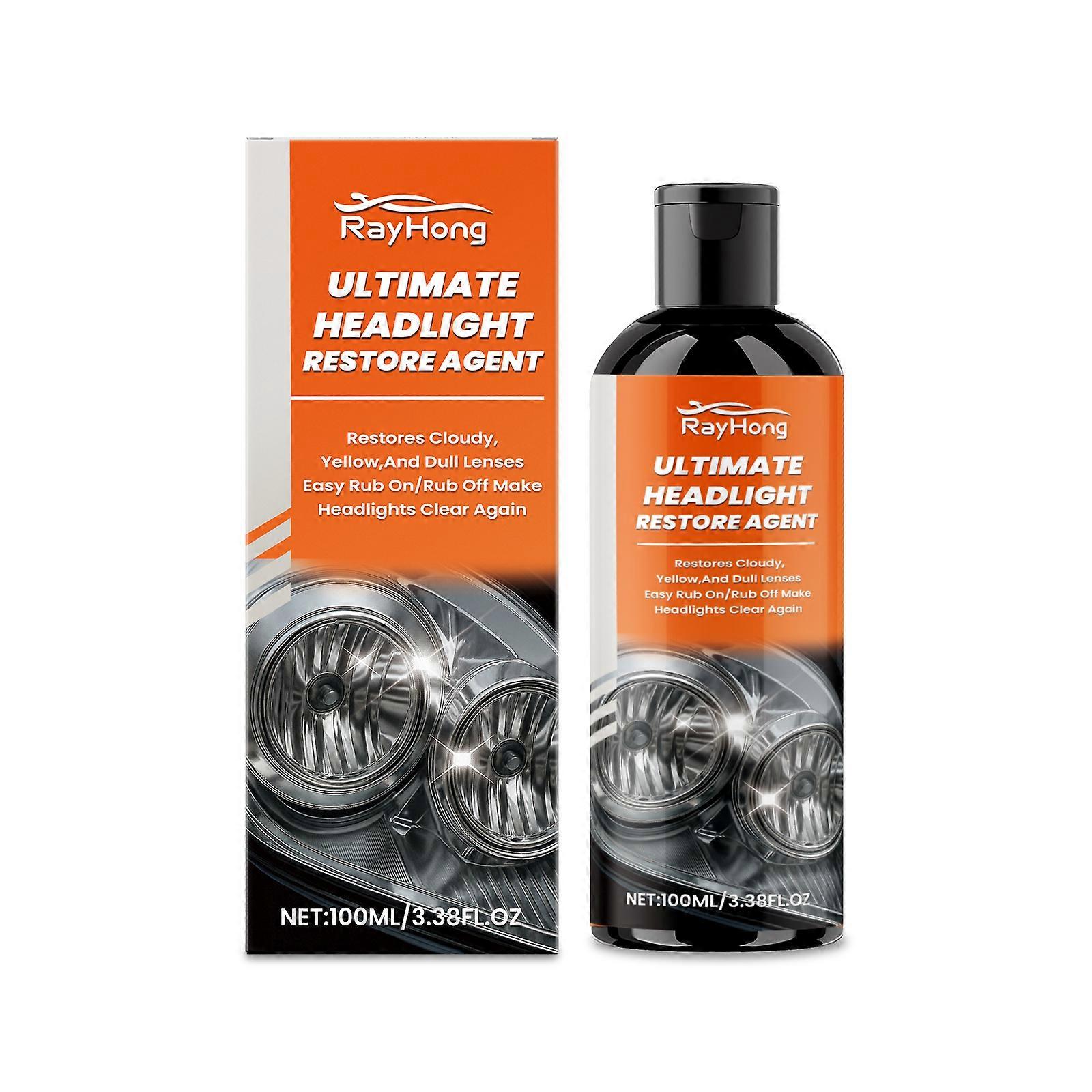 Rayhong Car Headlight Care Agent For Removing Scratches, Polishing And Enhancing Visual Transparency