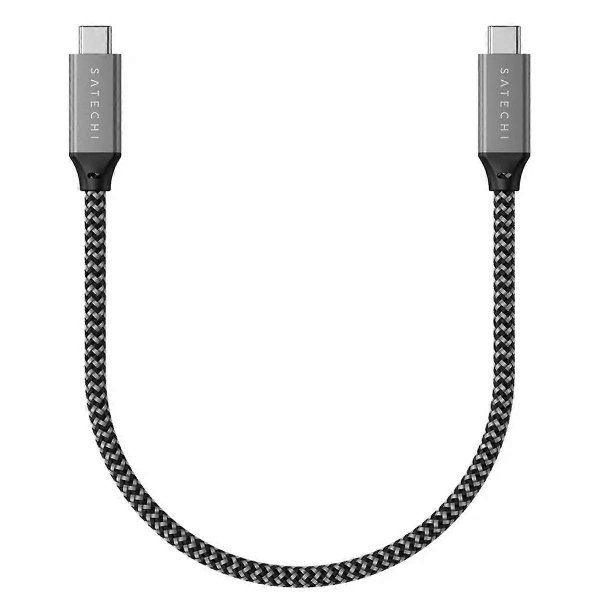 USB-C to USB-C cable - 25cm, Grey