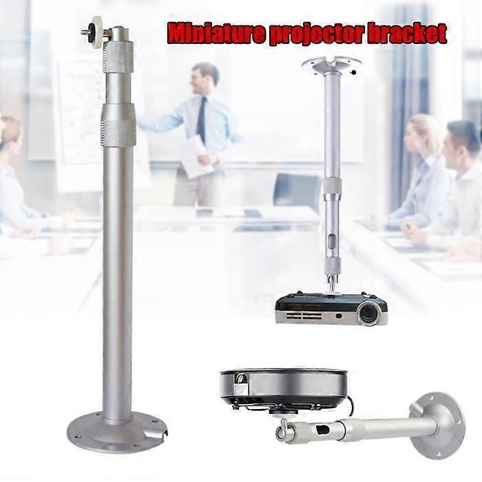 Universal 20-40cm Projector Ceiling Wall Mount Aluminum Bracket 15KG Capacity