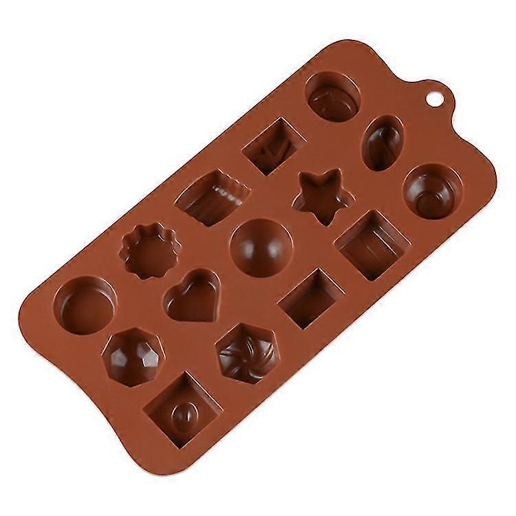 ECELEN Pentagram نصف الكرة الأرضية متعدد الأشكال (لون عشوائي) قوالب سيليكون متنوعة ، قالب سيليكون الغذاء الصف للشوكولاتة ، الحلوى ، الهلام ، الثلج