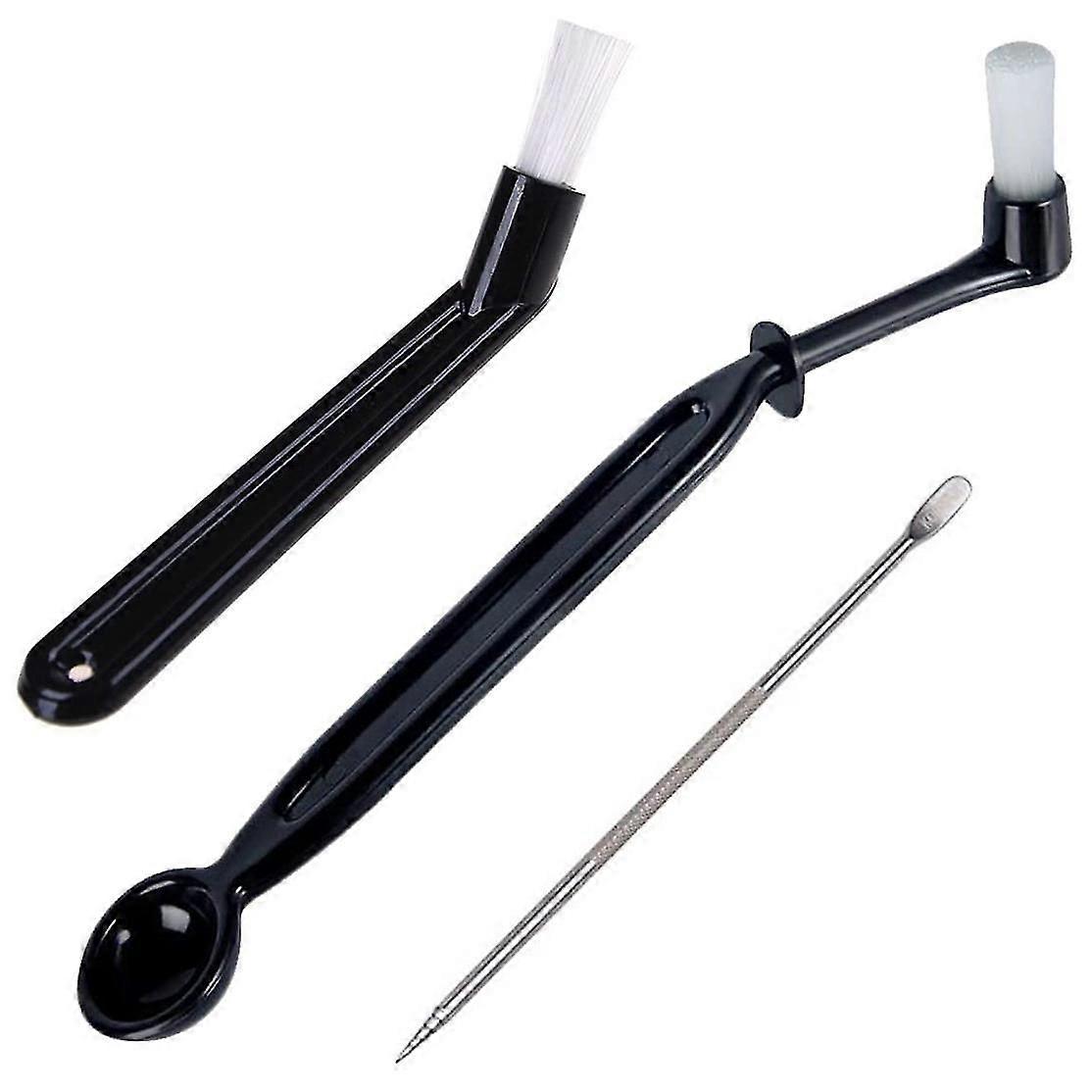 3 Pcs Coffee Cleaning Brush Tool Set For Espresso Machine Group Head Coffee Machine Cleaning Set (tangling)