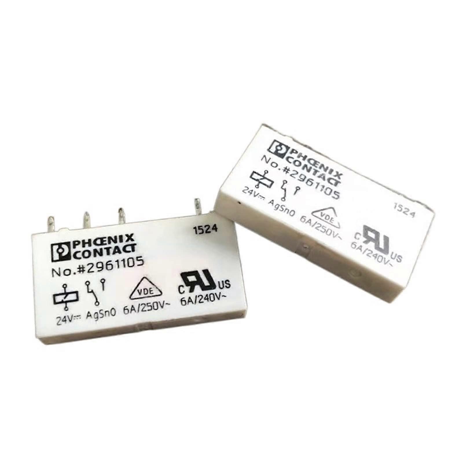 Power Relay Model NO.2961105, 6A 250VAC / 24VDC, 5Pin