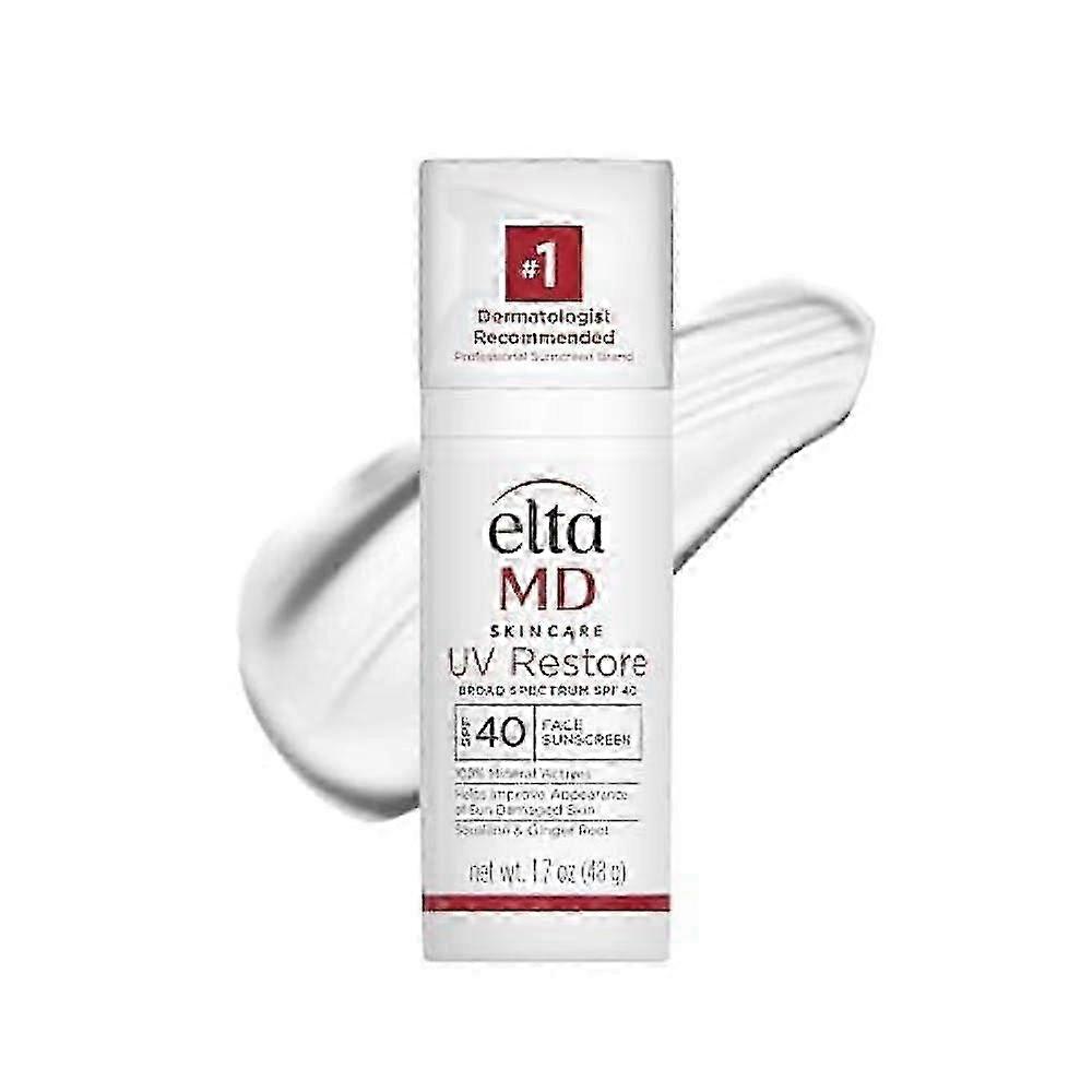 EltaMD UV Daily SPF 40/46 Face Sunscreen Moisturizer with Zinc Oxide, Daily Face Moisturizer with SPF, Sunscreen