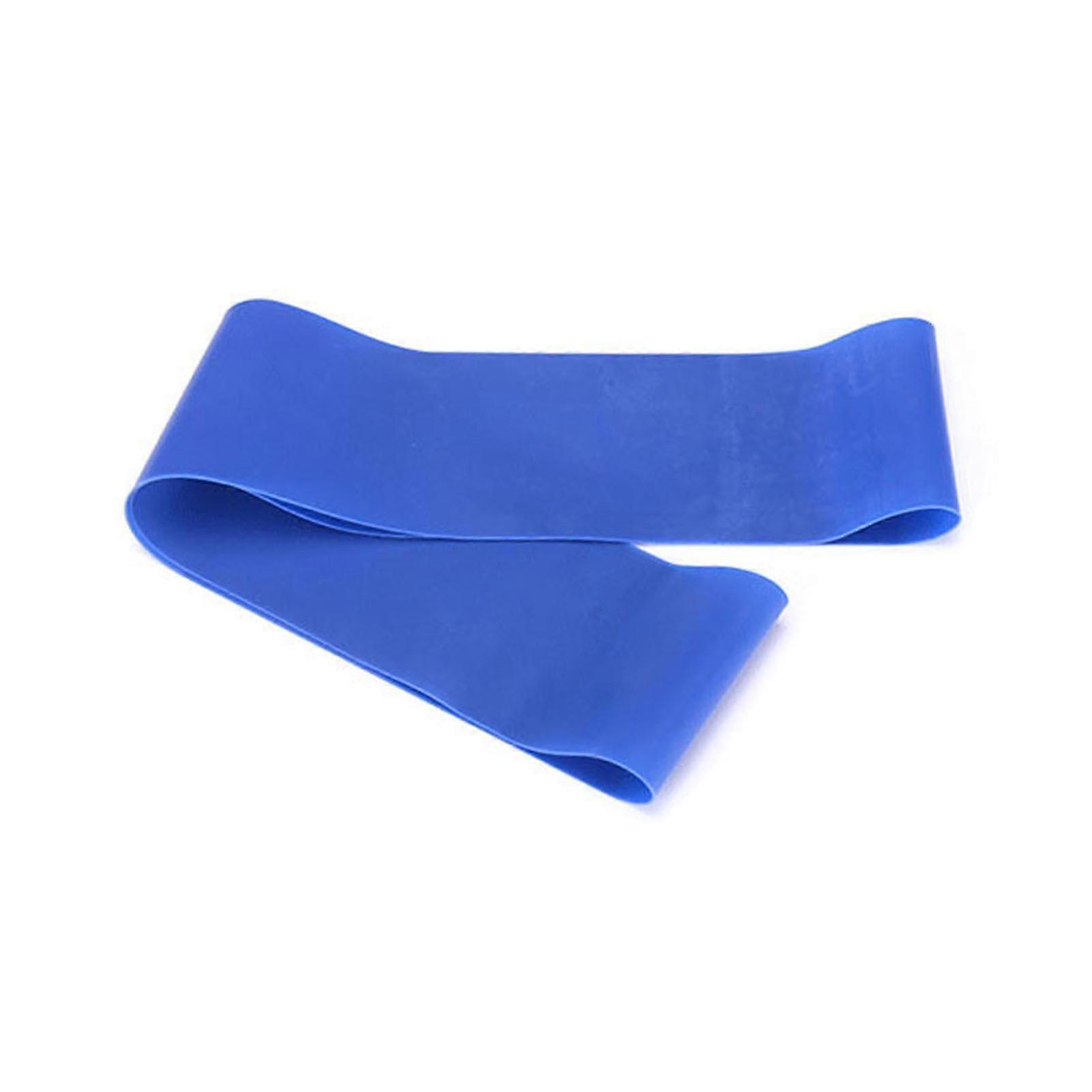 Resistance Loop Exercise Band 15lb Blue Elastic Gym Workout Band