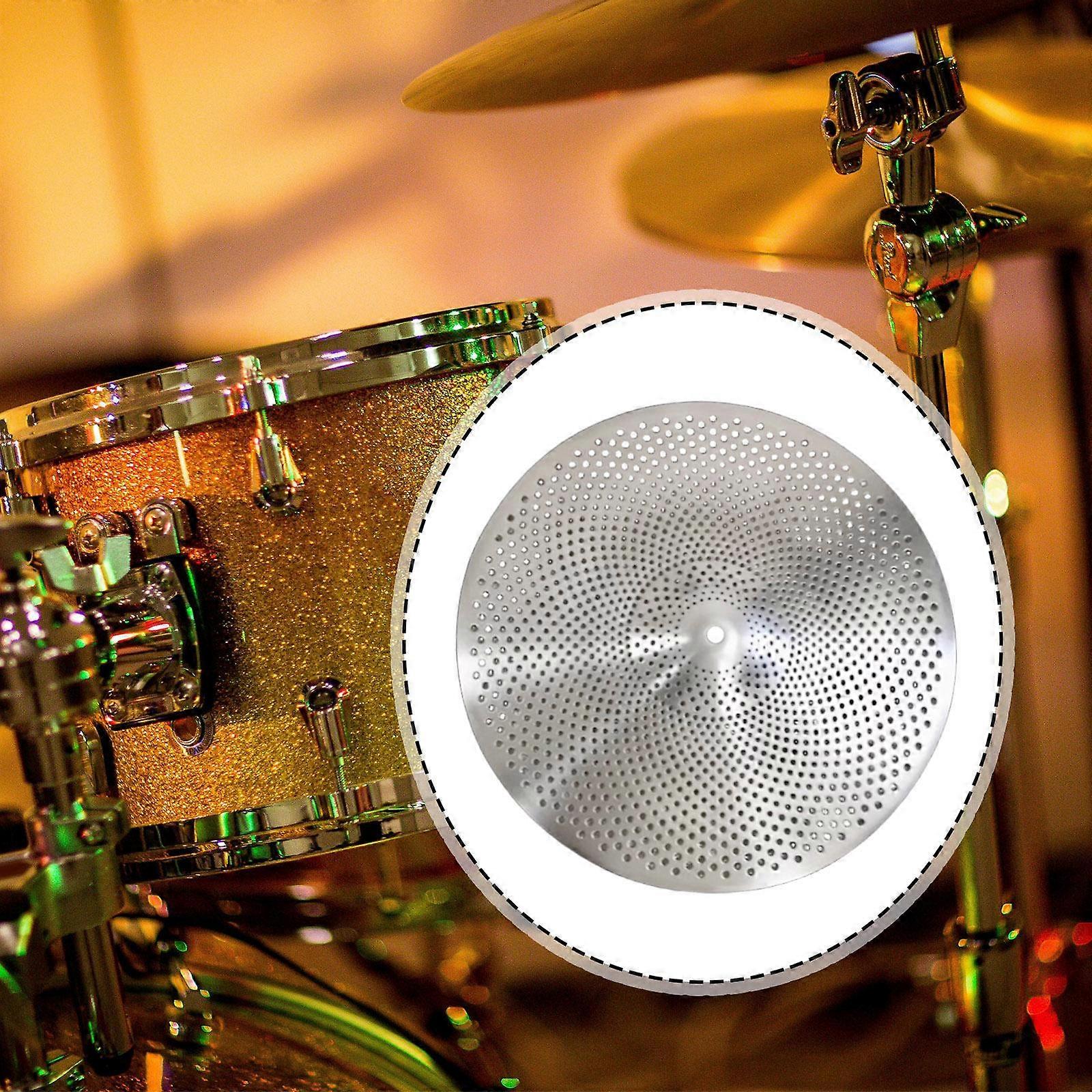 Cymbal for Low Volume Drumming Alloy Material, Essential Drum Component Beginners