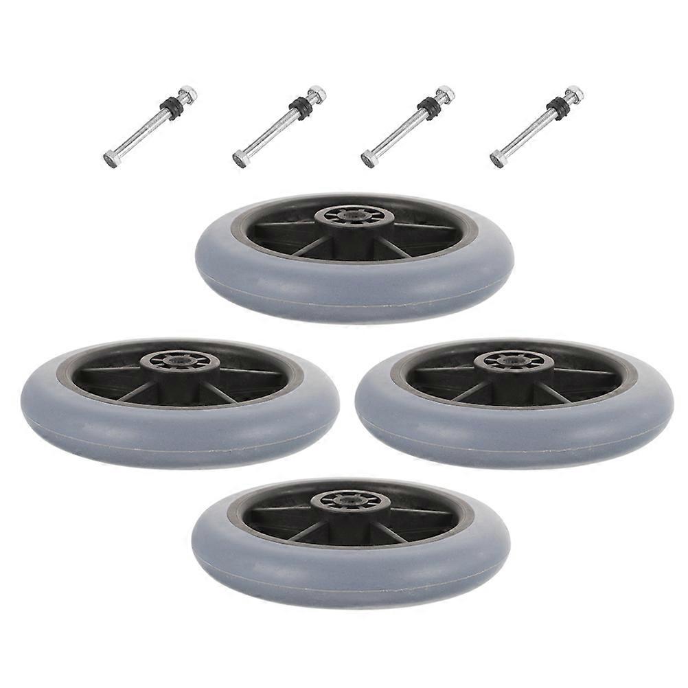 Heavy Duty Front Caster Wheel Replacement for Wheelchair Accessories 4Pcs