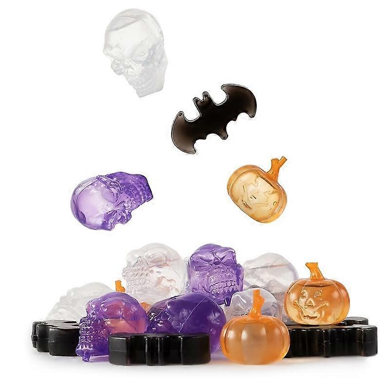 Reusable Plastic Ice Cube, Colorful Refreezable Ice Cube for Drinks, Washable Non-melting Ice Cube for Whiskey Vodka Coffee