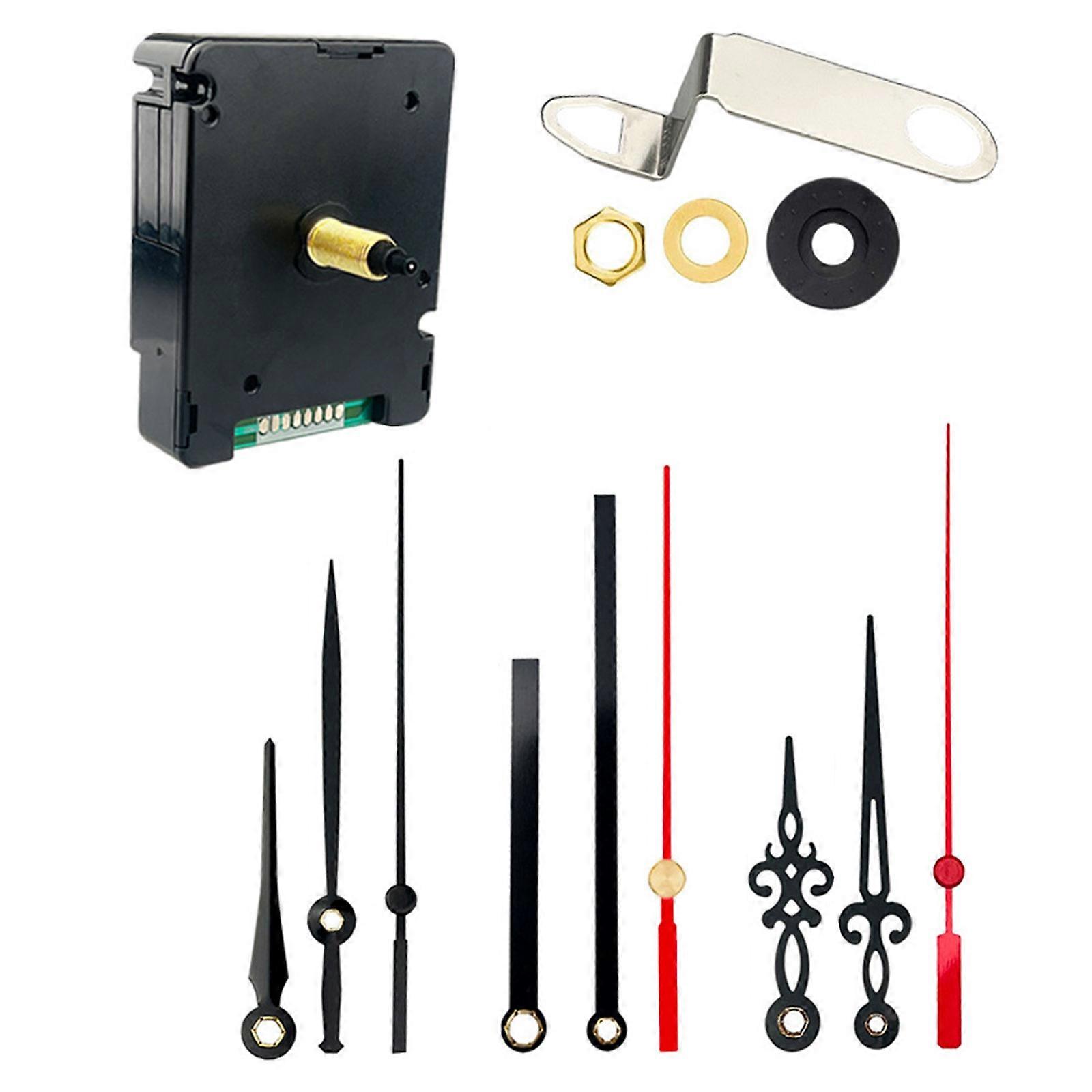 Correcting Radio Controlled Clock Mechanism Length Noiseless Durable ABS Multicolor