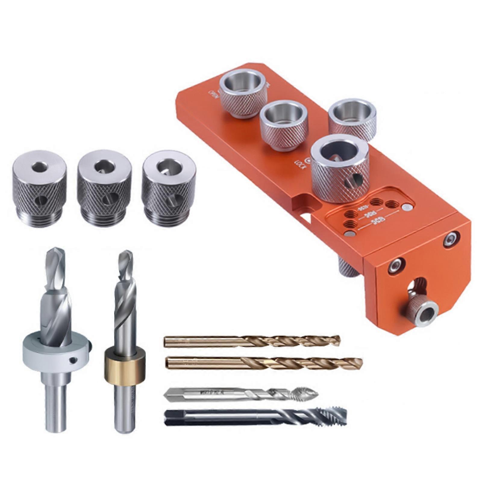 Ergonomic Professional Multipurpose Aluminum Alloy Drilling Punch Locator Tool Kit For Industrial And Home Workshop Use Multicolor