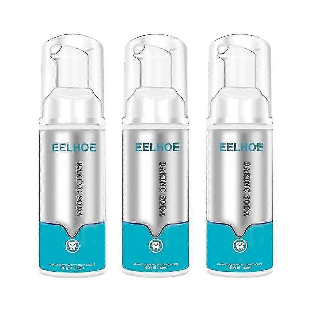 1-3x Baking Soda Teeth Brightify Deep Cleaning Foam Toothpaste