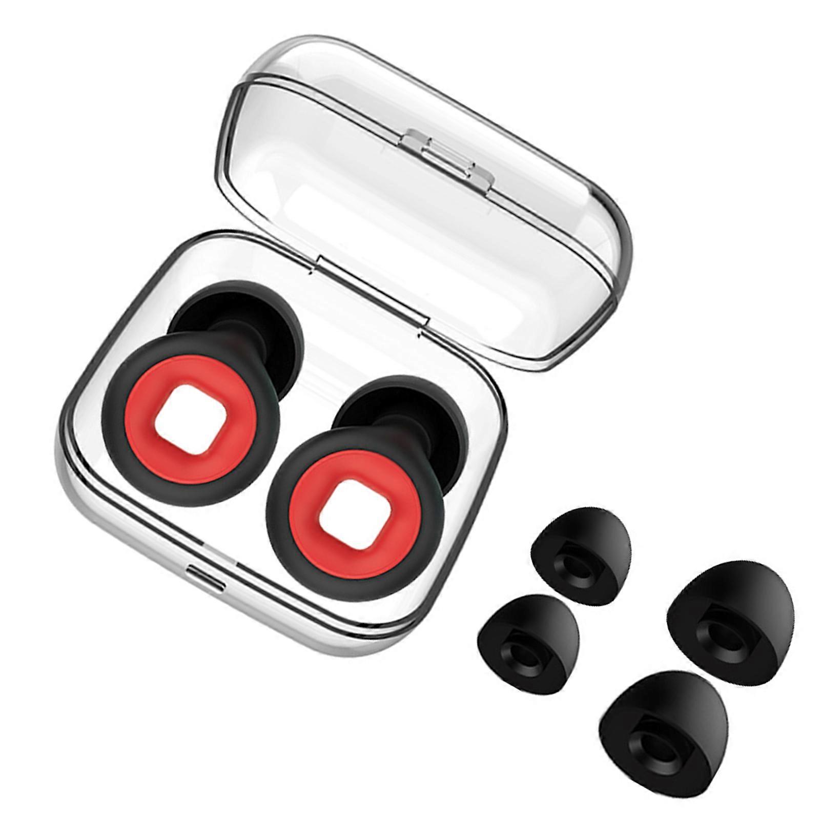 Silicone Sleep Noise Reducing Earplugs Set Swimming Noise Reducing Earplugs Soundproof Noise Canceling Mute Earplugs Multicolor