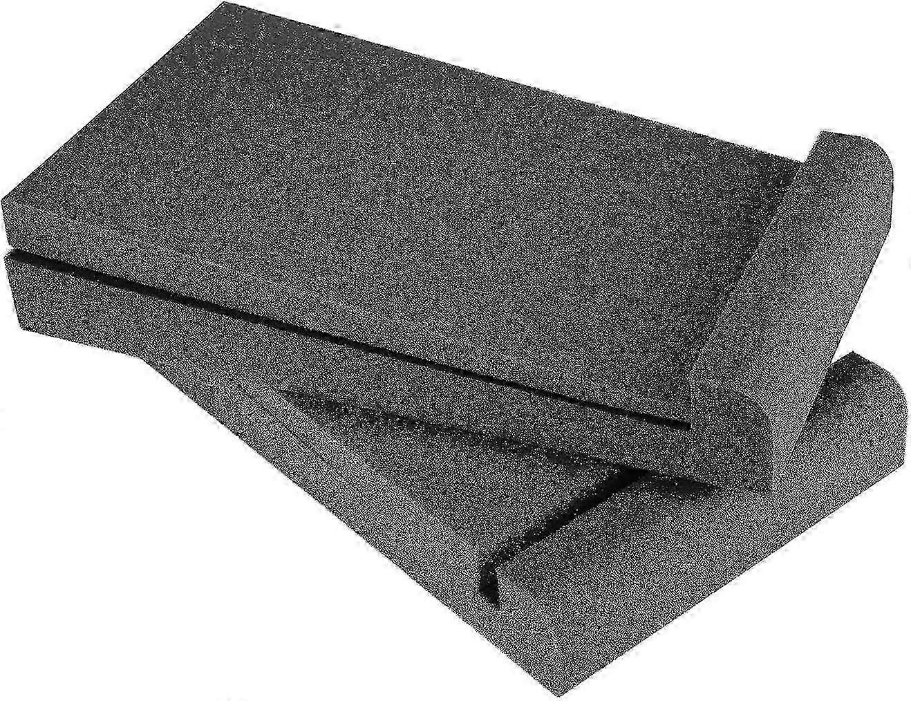 Isolation Foam for Studio Monitors, High Density Acoustic Foams, Compatible with Most Speakers (Black) (30x17cm)