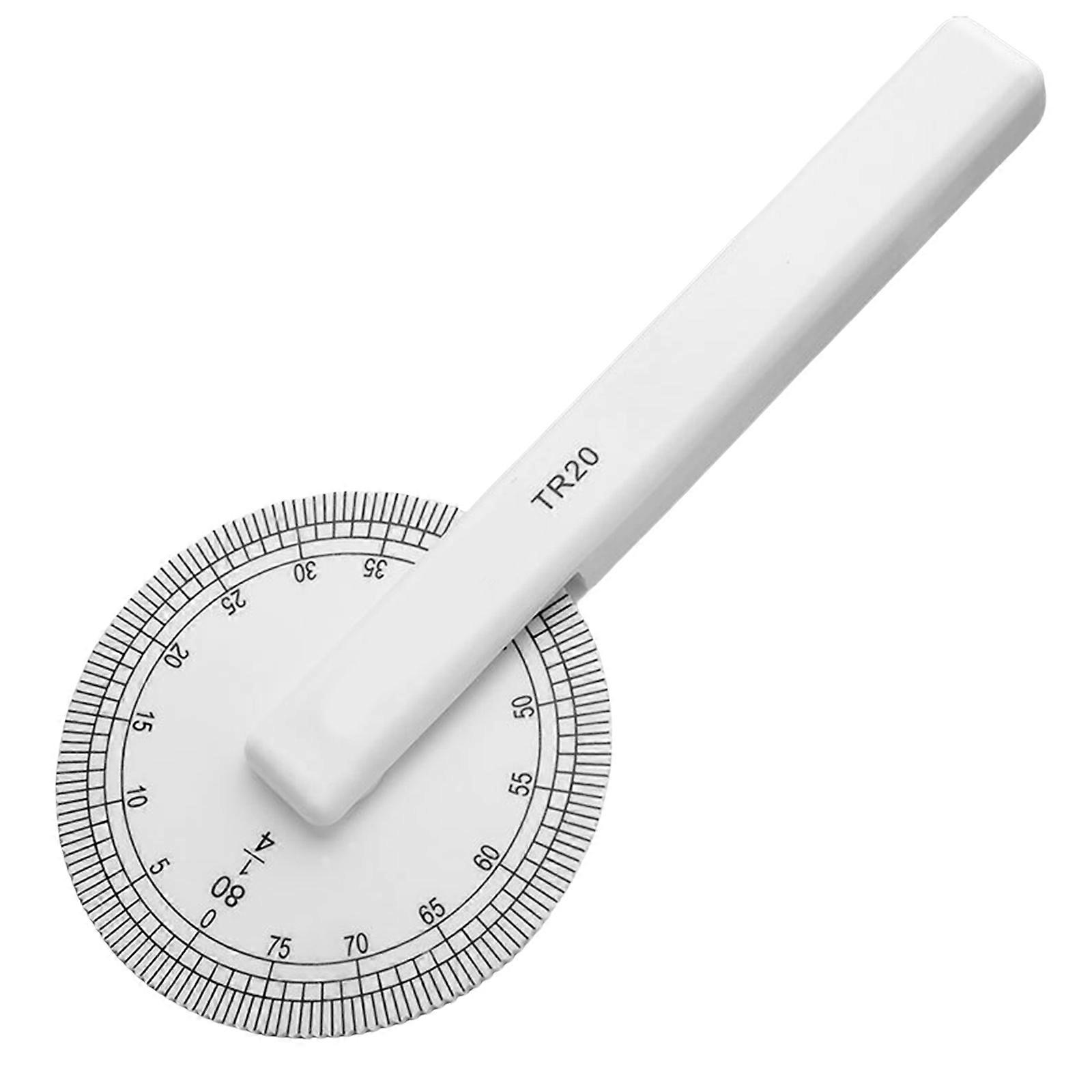 Circular Quilting Ruler 360 Degrees Rotating Quilting Ruler with Scaled Roller Wheel Clothing Pattern Making Ruler Tool Multicolor