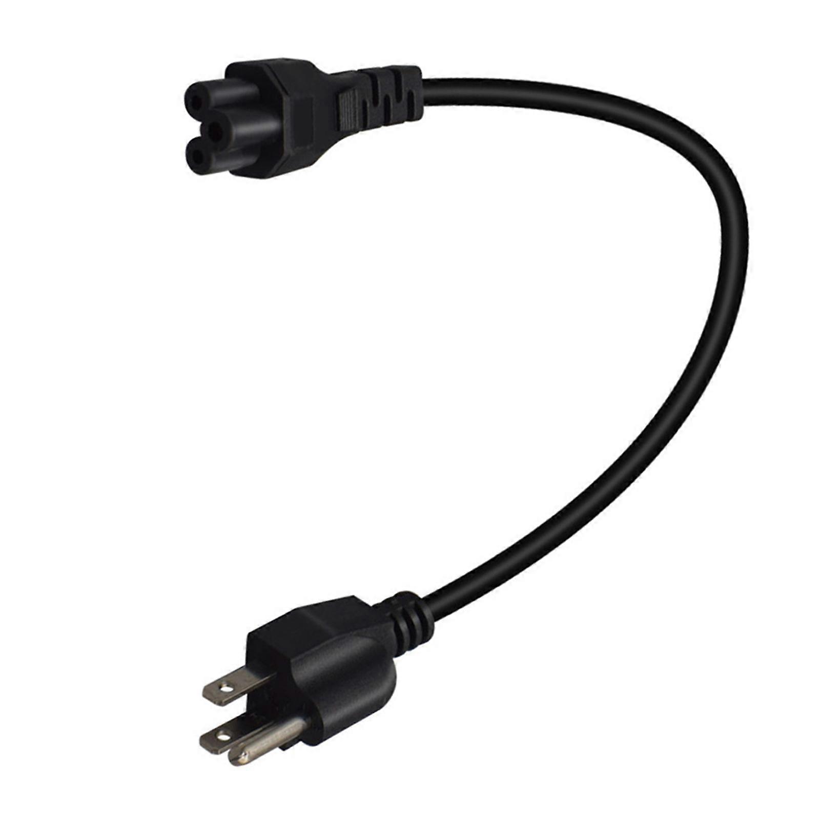 IEC320 C5 Female to 5-15P Male Adapters Cord, C5-5-15P Extension Cord, US NEMA 5-15P to C5 Adapters Connectors Cable Multicolor