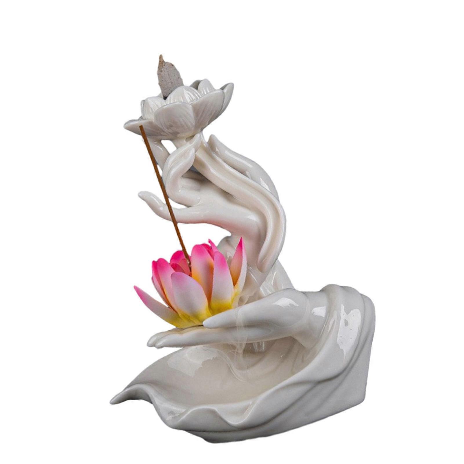 Elegantit keraamiset kukkavesiputoussuitsukkeet ilmanpuhdistukseen, lisäävät kauneutta ympäristöön, käsityöt, moniväriset