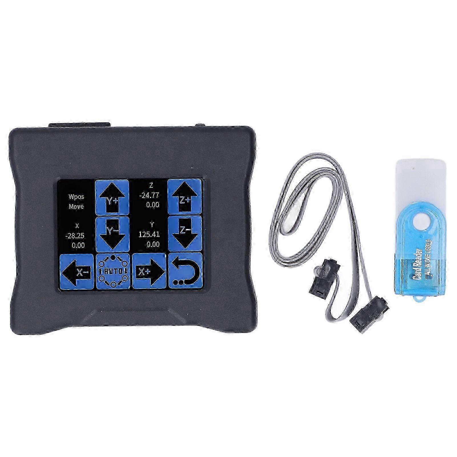 2025 CNC Offline Controller LCD Touchscreen Offline Control Module for 3 Axes Engraving Machine Router NO.9564