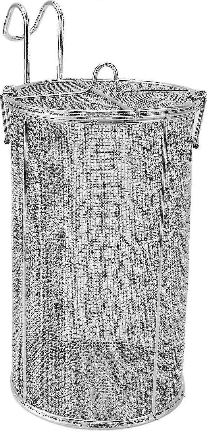 Large capacity seasoning strainer with extendable handle compatible with kitchen