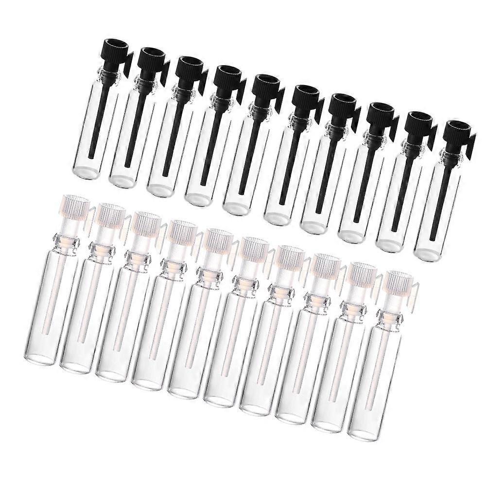 Empty Glass Bottles Perfume for Storage 100Pcs Mini Sample Bottles