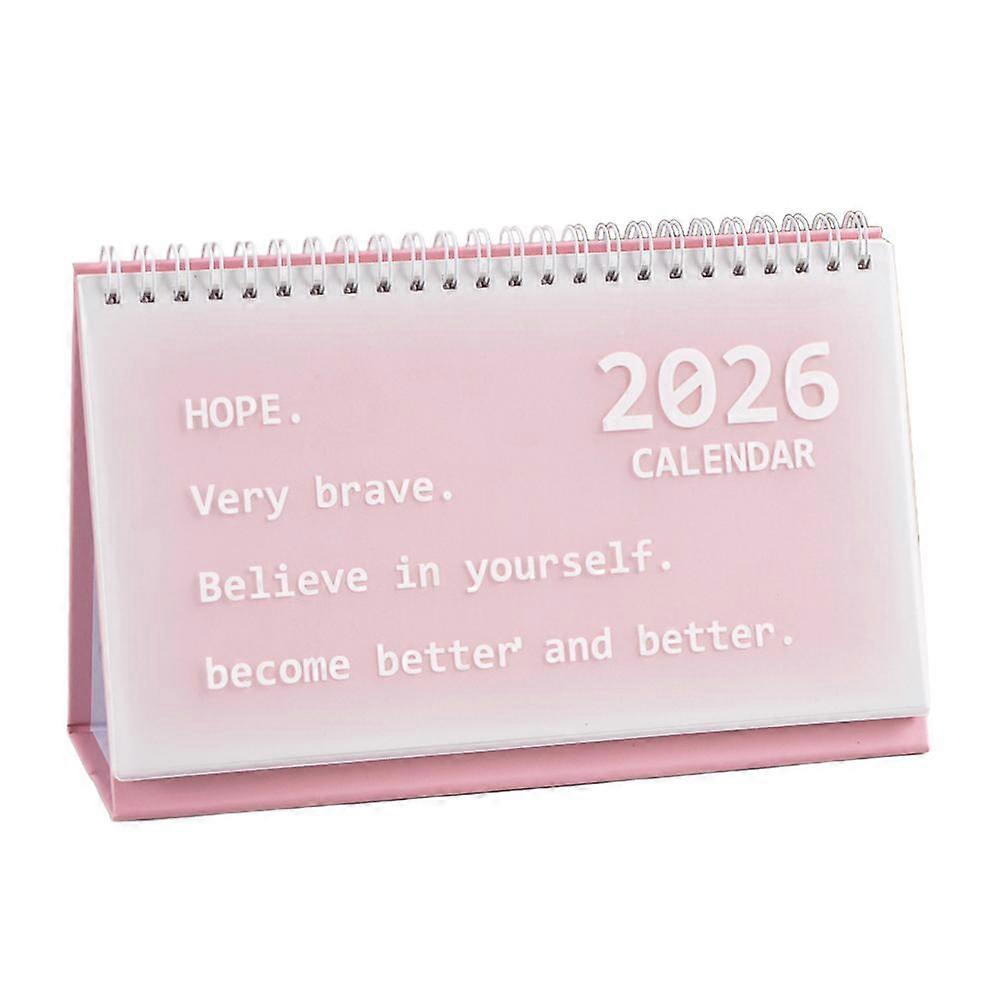 Korean Calendar Simple  Fresh And Creative Desktop Decoration Plan Check In