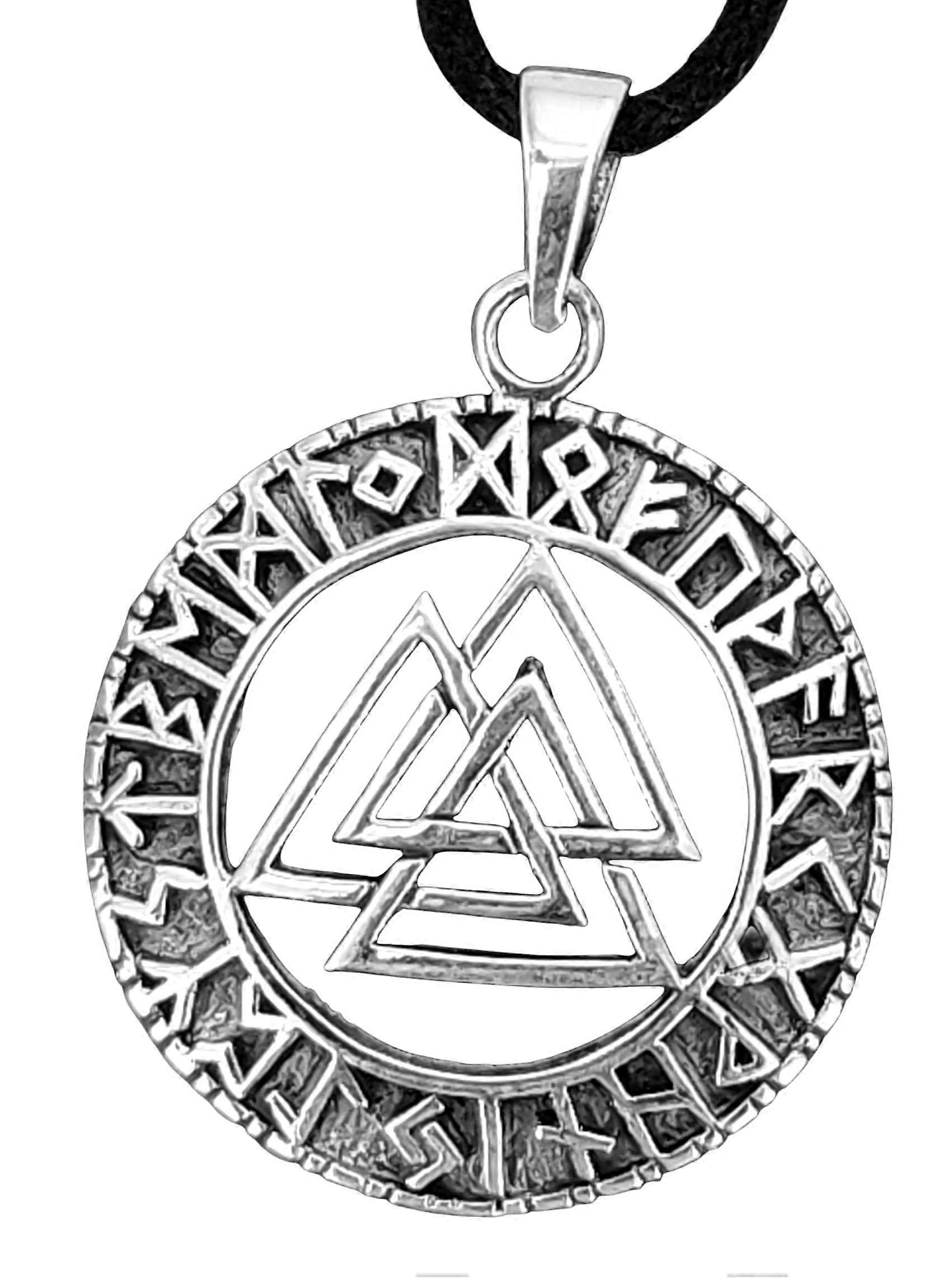Wotan's Knot 215 with Snake Chain - Silver