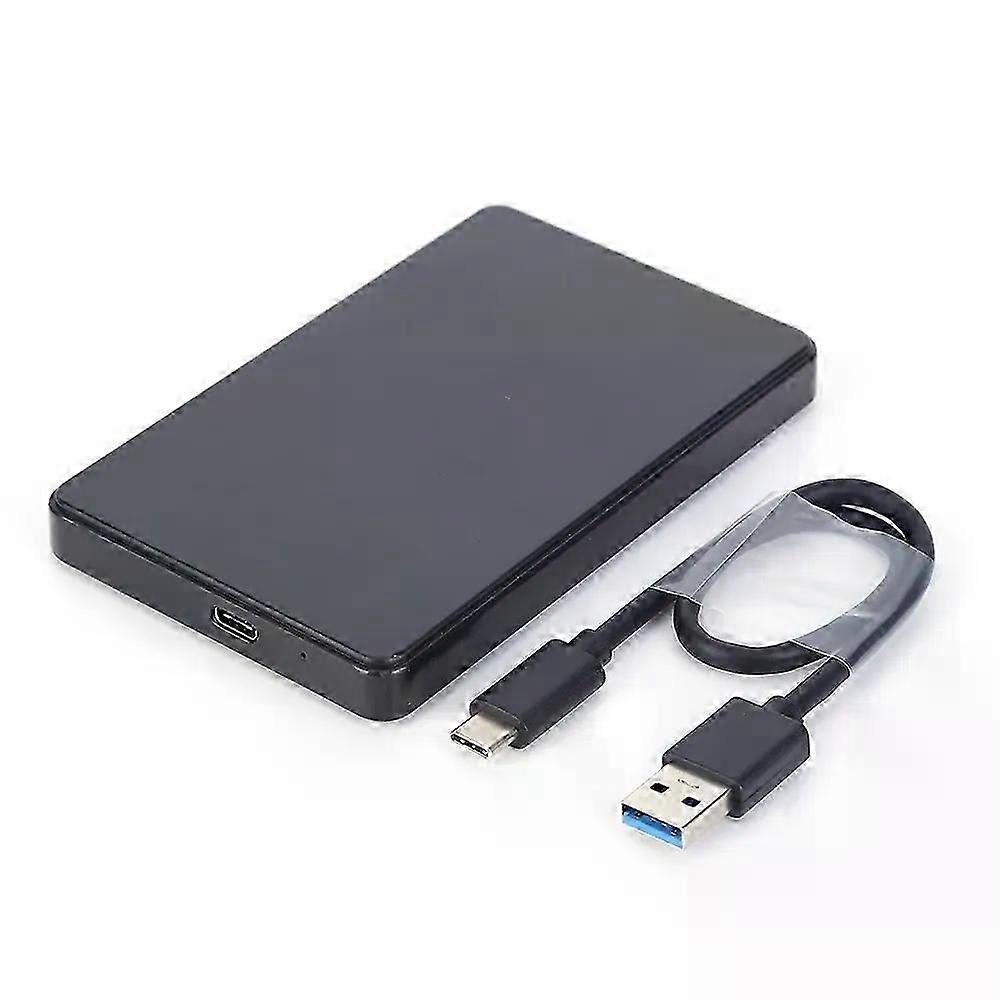 25 inch Hard Drive Enclosure SATA To USB31 6Gbps HDD SSD Case Support 8TB USB30 To Type-C Hard Disk Box for Notebook Computer