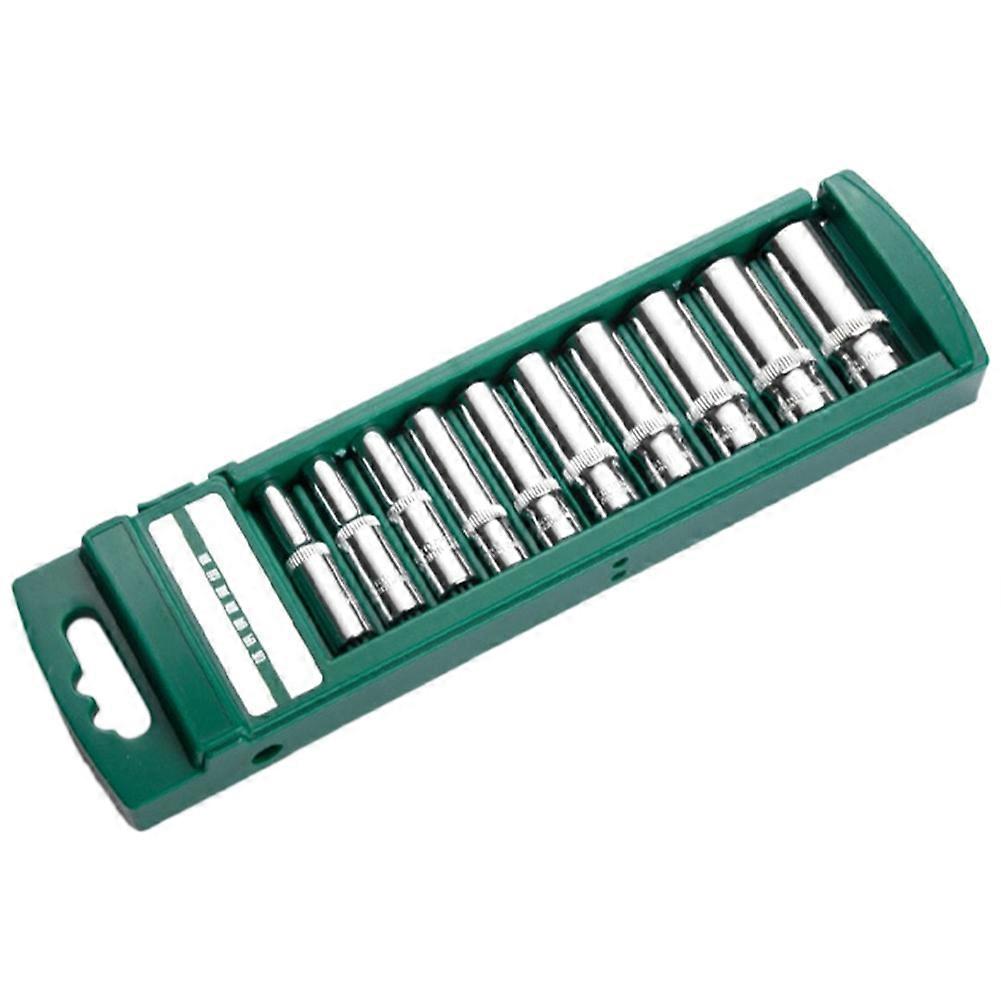 10 Pieces Of 1/4Inch External Socket with Long Hexagonal Socket