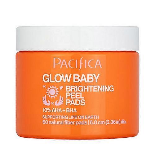 Pacifica Glow 婴儿亮肤去角质棉片，60 片
