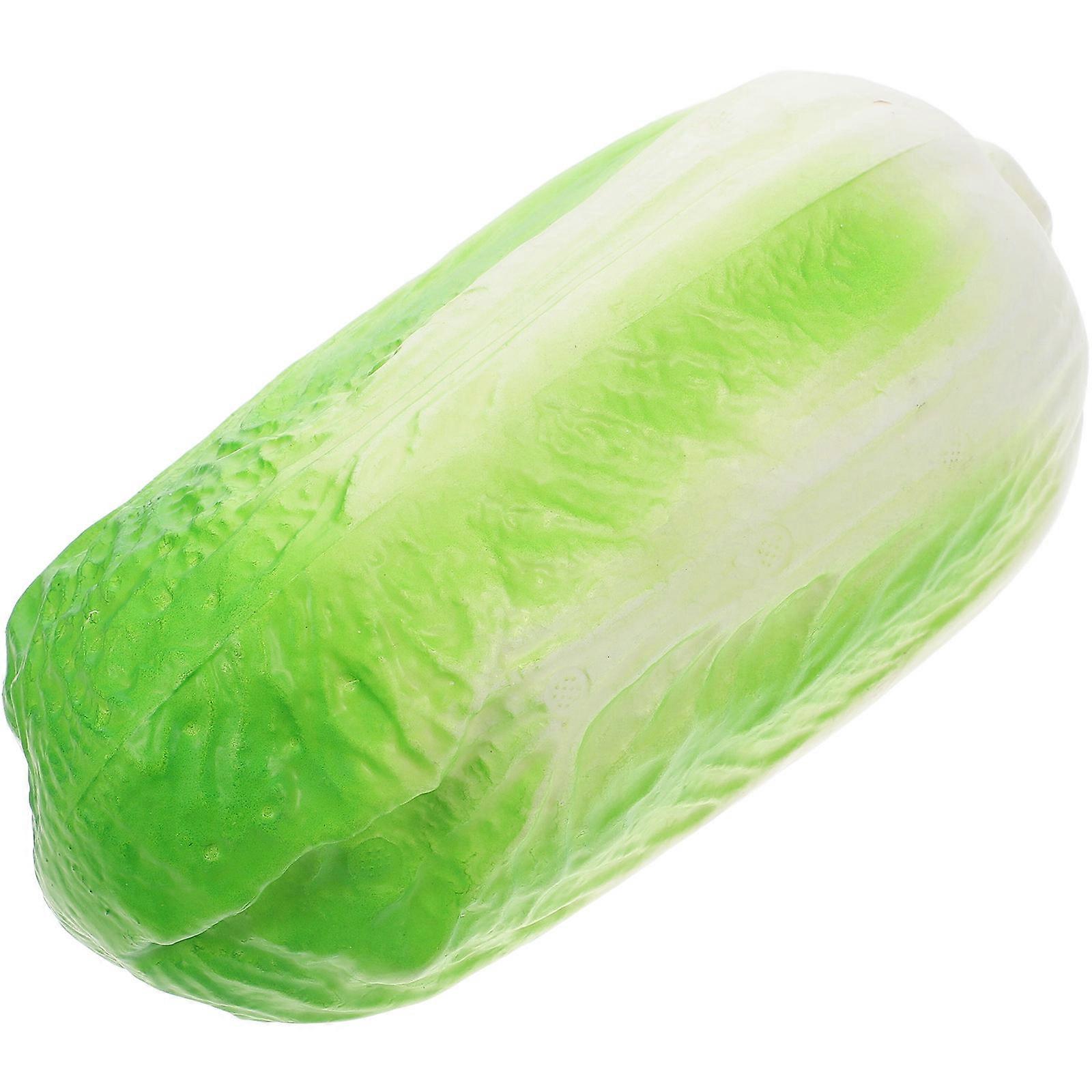 Artificial Cabbage Foam Decoration for Office 5Pcs Realistic Kitchen Props